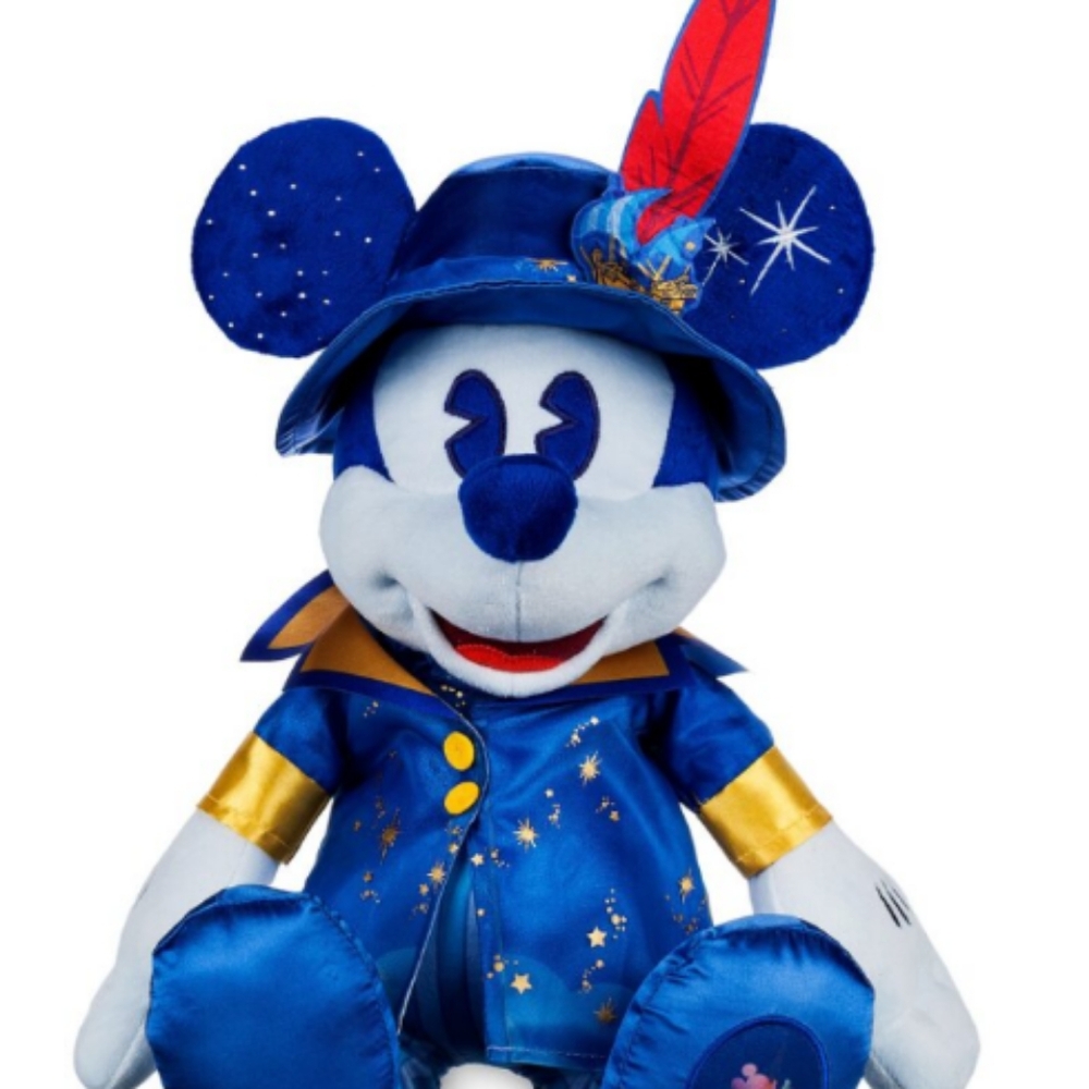 Disney Mickey Mouse Main Attraction Peter Pan Flight Plush NWT 50th anniversary - Picture 3 of 4
